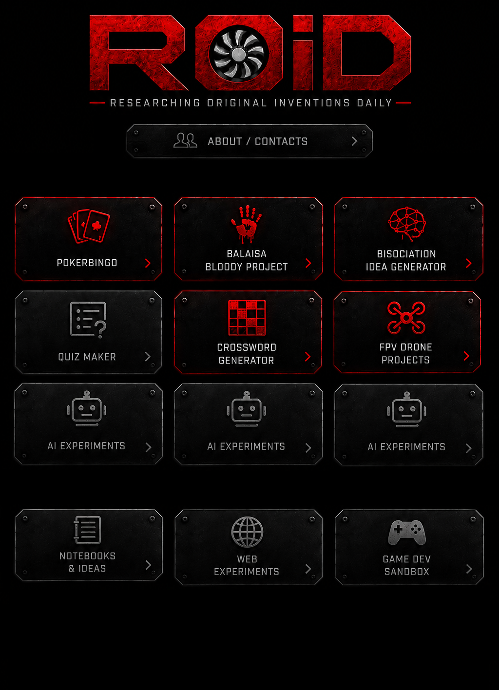 ROiD Main Page
